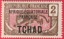 N° Yvert&Tellier 20 - Colonie Fse - Afrique (Tchad) (1924) -  (Neuf (**) Avec Trace De Charnière) - Ongebruikt