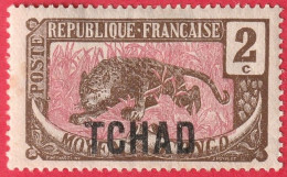 N° Yvert&Tellier 2 - Colonie Fse - Afrique (Tchad) (1922) - (Neuf (**) Avec Trace De Charnière) - Unused Stamps