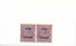 Australie Australia Paire Du N° 71 Neuf * Avec Charnière - Mint Stamps