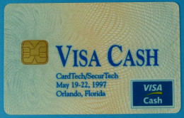 USA - Chip - VISA CASH - Demo - CardTech / SecurTech - 1000ex - R - Chipkaarten