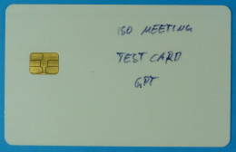 UK - Great Britain - Chip - GPT - Test For ISO Standard Meeting - Only 2 Pieces Known - VF Used - RRR - Bedrijven Uitgaven