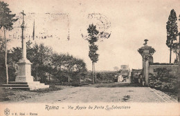 ITALIE - Roma - Via Appia Du Porta S Sebastiano - Carte Postale Ancienne - Other Monuments & Buildings