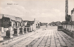 ITALIE - Pompei - Il Foro - Carte Postale Ancienne - Pompei