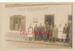 CARTE PHOTO / CAFE RESTAURANT   11 / Devanture Animée - Restaurants