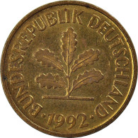 Monnaie, Allemagne, 5 Pfennig, 1992 - 5 Pfennig