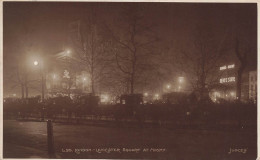ROYAUME UNI - Angleterre - London - Leicester Square At Night - Carte Postale Ancienne - Otros & Sin Clasificación