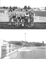 8 Photos Sports: Athlétisme, Cross F.S.G.T.: Jeunes Du Club C.M.S. Oissel (Seine-Maritime) 1970 Environ - Sports
