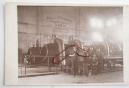 54 Homécourt   Intérieure De L'usine Salle St Chamond Noms Des Ouvriers Verso      CARTE PHOTO 1929 - Homecourt
