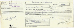 BUVRINNES – Ets A. MAJOIS – Lettre De Change (31.07.1959) - 1950 - ...