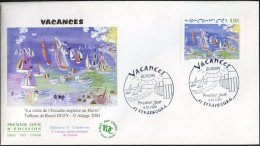 Europa CEPT 2004 France - Frankreich FDC4 Y&T N°3668 - Michel N°3812 - 0,50€ EUROPA - 2004