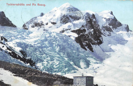 SUISSE - Tschiervahütte Und Piz Roseg - Colorisé - Montagne - Neige - Carte Postale Ancienne - Mon