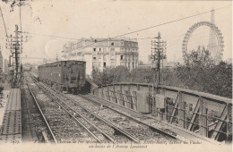 METRO Ligne 2 Etoile-Italie  Audessus De L'avenue Lowendal - U-Bahnen