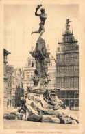 BELGIQUE - Anvers - Monument Brabo à La Grand'place - Carte Postale Ancienne - Antwerpen