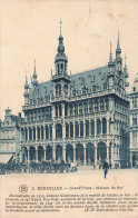 BELGIQUE - Bruxelles - Grand'place - Maison Du Roi - Carte Postale Ancienne - Monumenti, Edifici