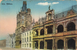 ALLEMAGNE - Köln - Rathaus - Colorisé -  Carte Postale Ancienne - Koeln