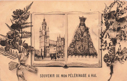 BELGIQUE - Halle - Souvenir De Mon Pèlerinage à Hal - Carte Postale Ancienne - Brugge