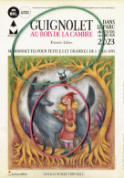 Feuillet Publicitaire Pour Guignolet Au Bois De La Cambre (Spectacle De Marionnettes, 2023) - Contes, Fables & Légendes