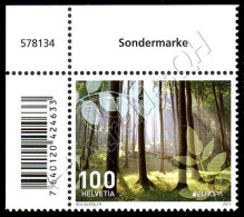 [Q|CL] Svizzera / Switzerland 2011: Europa - Foreste Con Codice A Barre / Forests With Barcode ** - 2011