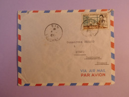 DE6 AOF BELLE LETTRE   1942 PETIT BUREAU SAN A EYMET  FRANCE +  +AFFR. INTERESSANT+++ - Covers & Documents