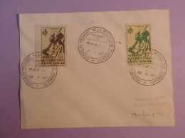 DE6 AOF BELLE LETTRE   1947  DAKAR A RUFISQUE   +  +AFFR. INTERESSANT+++ - Lettres & Documents