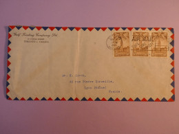 DE6  CANADA BELLE LETTRE PRIVEE   1947   TORONTO A LYON  FRANCE  +  +AFFR. INTERESSANT+++ - Covers & Documents