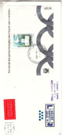 Israël - Lettre Recom De 1984 - Oblit Jerusalem - Jeux Olympiques Los Angeles 84 - Pigeons - - Storia Postale