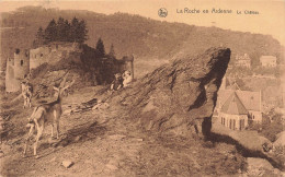 BELGIQUE - La Roche En Ardenne - Le Château - Carte Postale Ancienne - Altri & Non Classificati