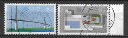ALLEMAGNE   -  1987 .  Y&T N° 1153 à 1154  Oblitérés   .      EUROPA - 1987