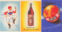 MARTINI ROSSI * Doc Publicitaire Ancien Illustrateur DON * Alcool Pub Publicité Martini Rossi - Advertising