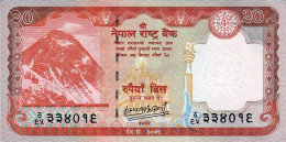 Nepal 2023 20-RUPEES Banknote Mt. Everest UNC - Népal