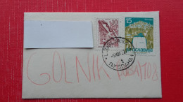 Letter Sent From Ljubljana To Golnik.Written By Child - Brieven En Documenten