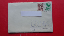 Letter Sent From Ljubljana To Golnik.Written By Child - Briefe U. Dokumente