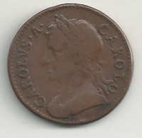 ANGLETERRE - Charles II - Farthing - 1674 - B/TB - A. 1 Farthing