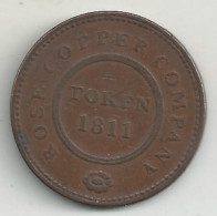 ANGLETERRE - Half Penny Token - 1811 - B/TB - Autres & Non Classés