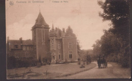 Cpa Mazy  Chateau   Attelage 1919 - Gembloux