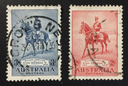 1935 - Australia - Silver Jubilee Of King George V - Used - Usados