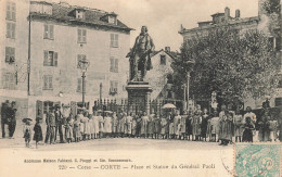 Corté * Place Et Statue Du Général Paoli * Corte Haute Corse 2B - Corte