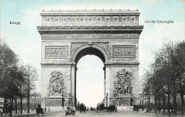 FRANCE - Paris - Arc De Triomphe - Colorisé - Carte Postale Ancienne - Arc De Triomphe