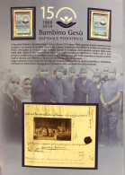 FOLDER 150° Fondazione Ospedale Pediatrico Bambino Gesù Emissione Congiunte Italia Vaticano 2019 - Unused Stamps