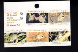 462408187 1992 (XX) POSTFRIS MINT NEVER HINGED SCOTT 1246f YVERT C1250b Ovpt 2 Koala FAUNA - Booklets