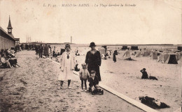 FRANCE - Malo Les Bains - La Plage Derrière La Rotonde - Animé - Carte Postale Ancienne - Malo Les Bains