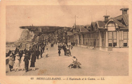 FRANCE - Mers Les Bains - L'Esplanade Et Le Casino - Animé - Carte Postale Ancienne - Mers Les Bains