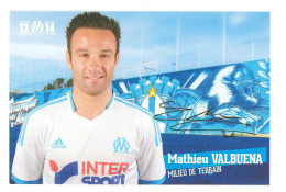 FOOTBALL - Mathieu VALBUENA -  Signature...Autographe Véritable - Sportspeople