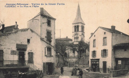 Chidrac * La Place De L'église Du Village * Débit De Tabac Tabacs - Autres & Non Classés