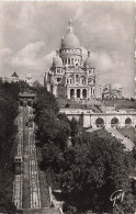 FRANCE - Paris - Basilique Du Sacré Coeur ... - Le Funiculaire - Carte Postale Ancienne - Eglises