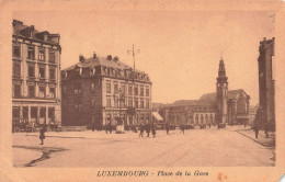 LUXEMBOURG - Luxembourg - Place De La Gare - Carte Postale Ancienne - Luxemburg - Stadt