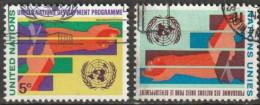 UNO New York 1967 Mi-Nr.174 - 175 O Gestempelt Entwicklungsprogramm UNDP ( 4638) Günstiger Versand 1,00€ - 1,20€ - Gebruikt