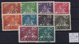 SWEDEN 1924 - Canceled - Sc# 213-220, 223, 224 - Gebruikt