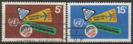 UNO New York 1967 Mi-Nr.185 - 186 O Gestempelt Internationales Jahr Des Tourismus ( 4653)  Versand 1,00€ - 1,20€ - Gebraucht