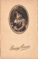 FÊTES - VŒUX - Bonne Année - Petite Fille - Carte Postale Ancienne - Neujahr